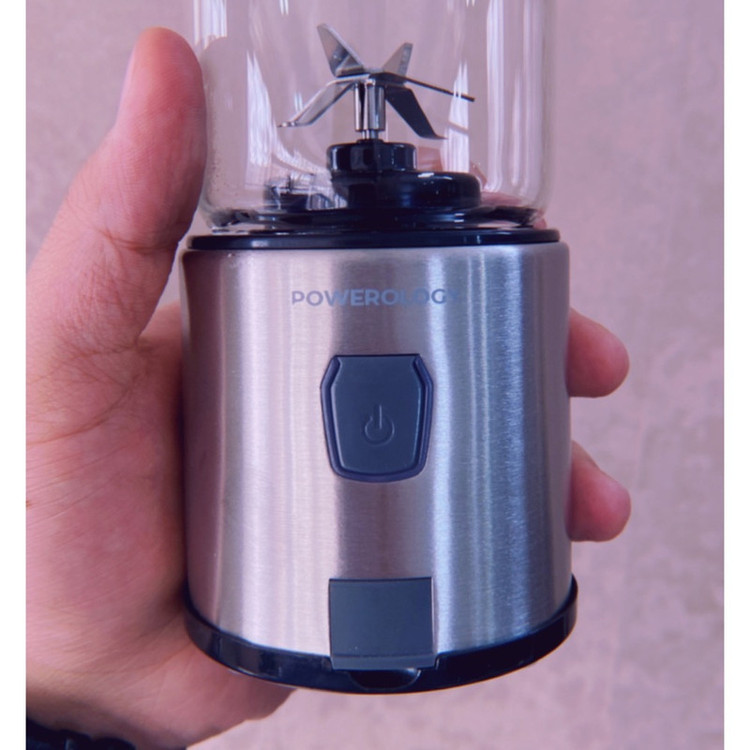شیکر پاورولوجی مدل شارژی کد 126W Portable گنجایش 0.45 لیتر