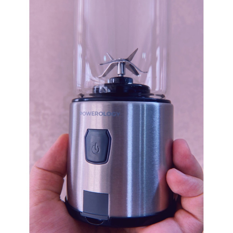 شیکر پاورولوجی مدل شارژی کد 126W Portable گنجایش 0.45 لیتر