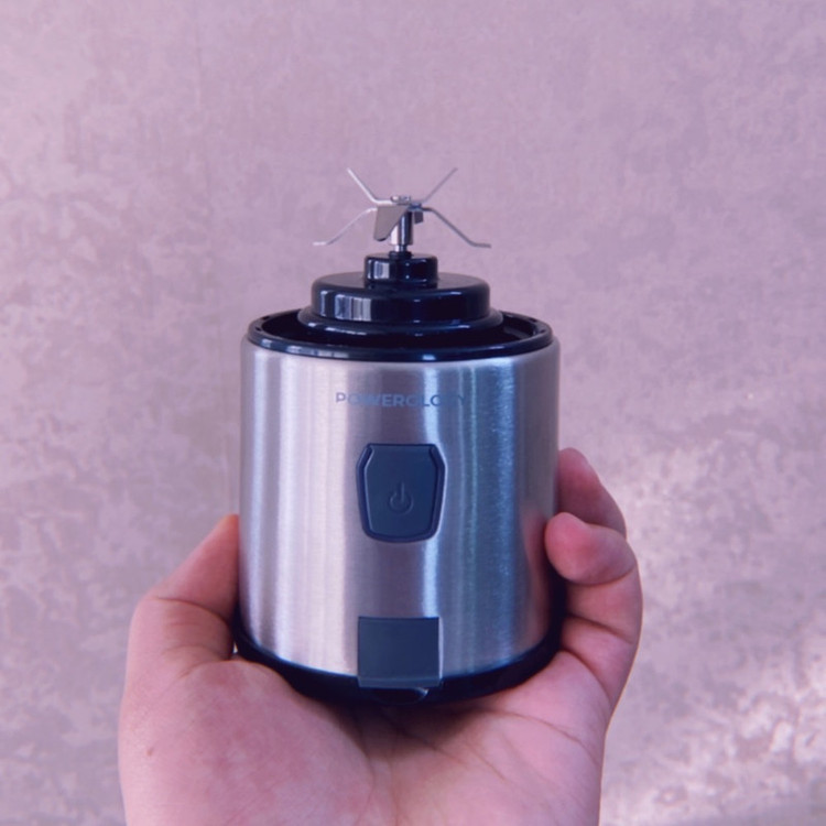 شیکر پاورولوجی مدل شارژی کد 126W Portable گنجایش 0.45 لیتر