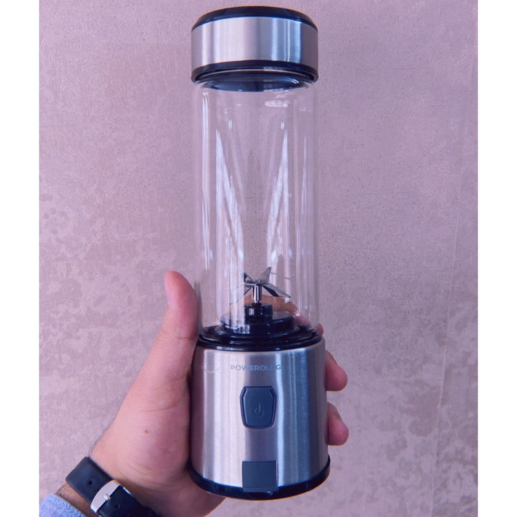 شیکر پاورولوجی مدل شارژی کد 126W Portable گنجایش 0.45 لیتر